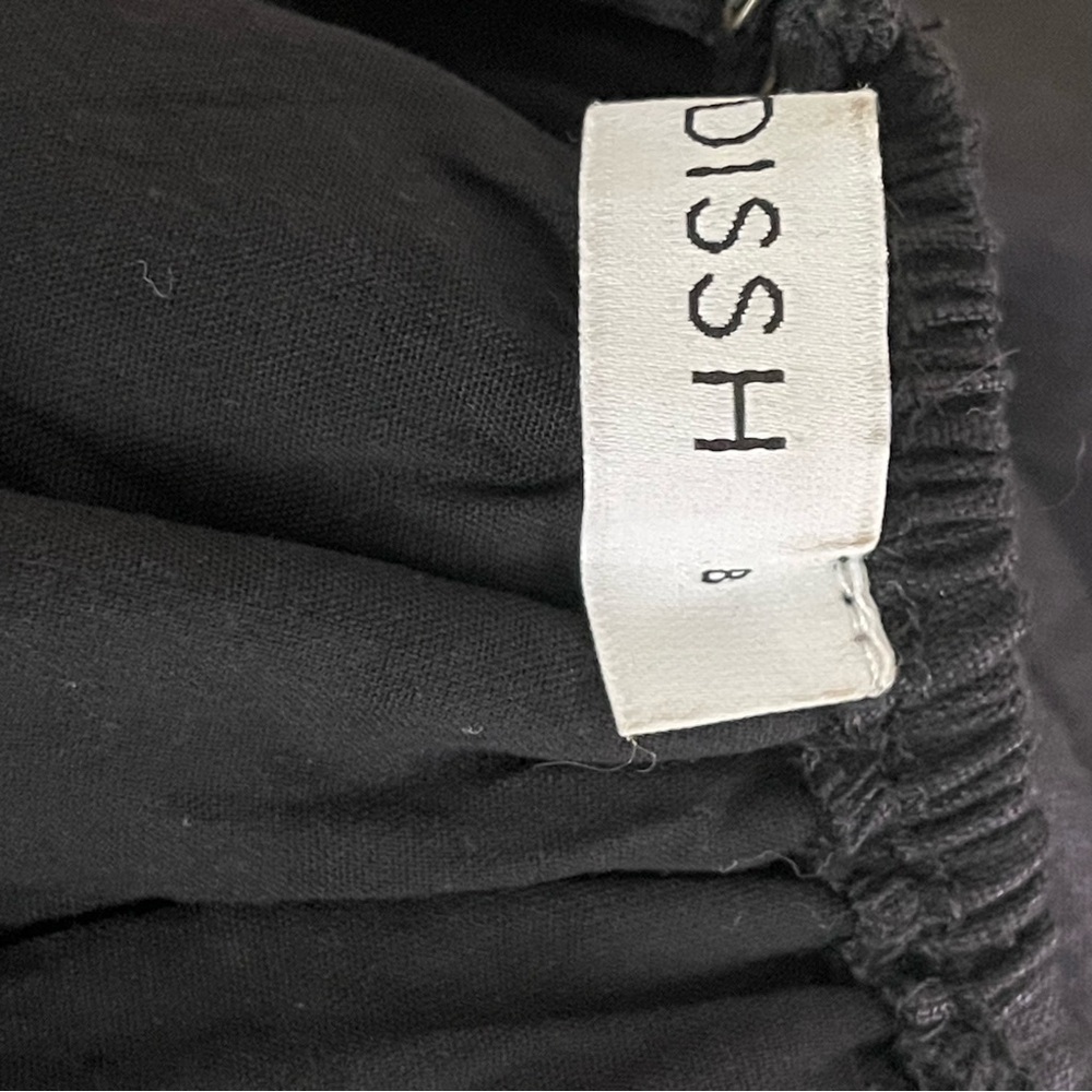 DISSH Black Long Sleeve Cut Out Dress Size 8 - Picture 9 of 10